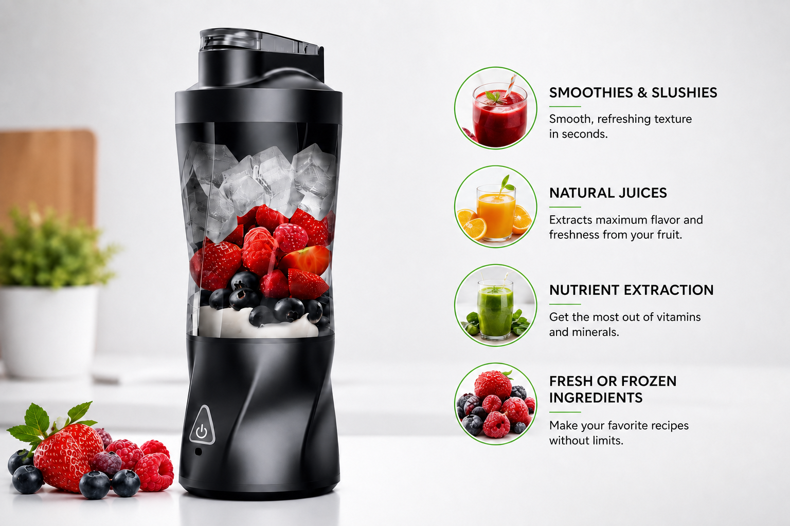 Nutrient extraction: smoothies, juices and more